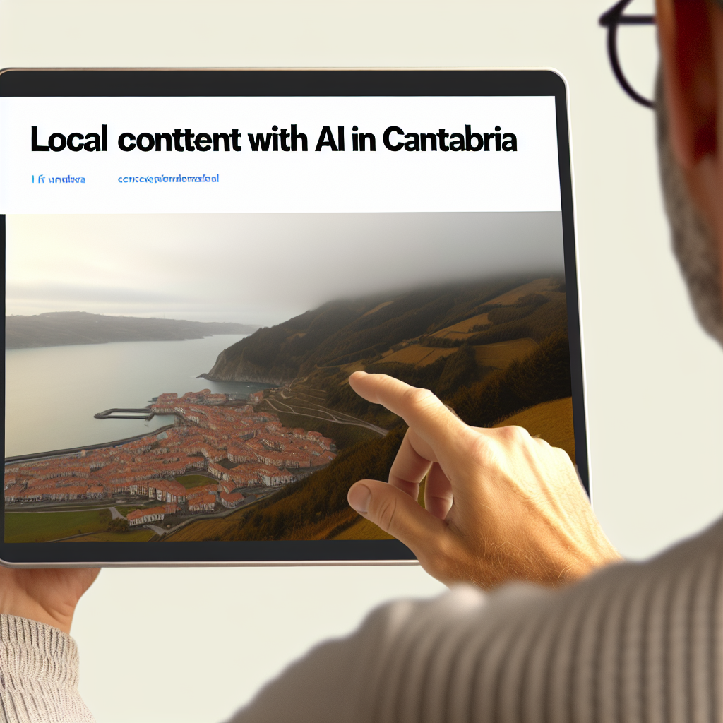 Contenido Local con IA en Cantabria