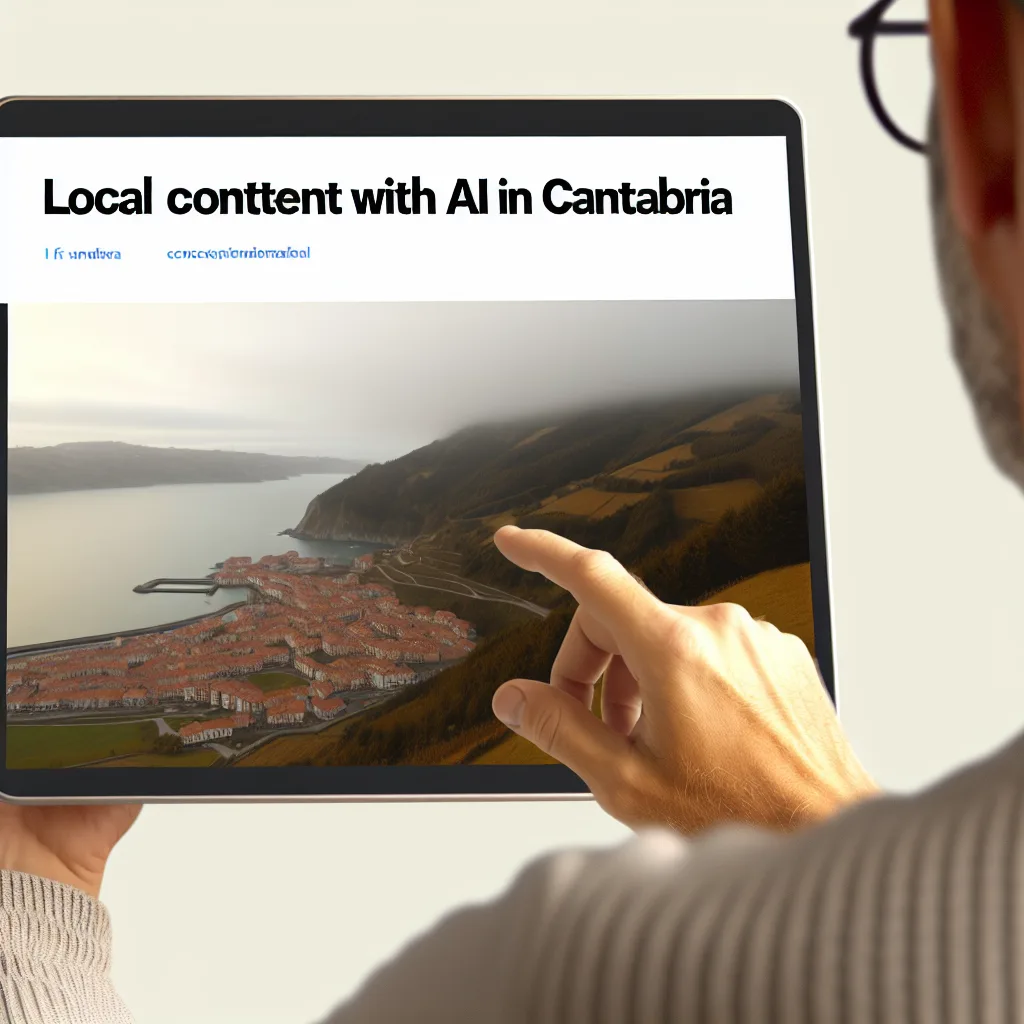 Contenido Local con IA en Cantabria