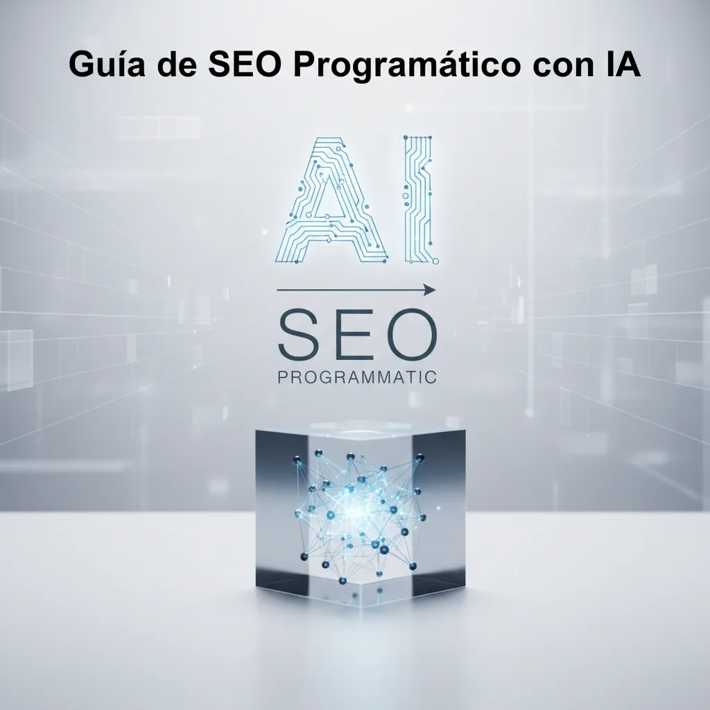 Portada del artículo: Guía de SEO Programático con IA