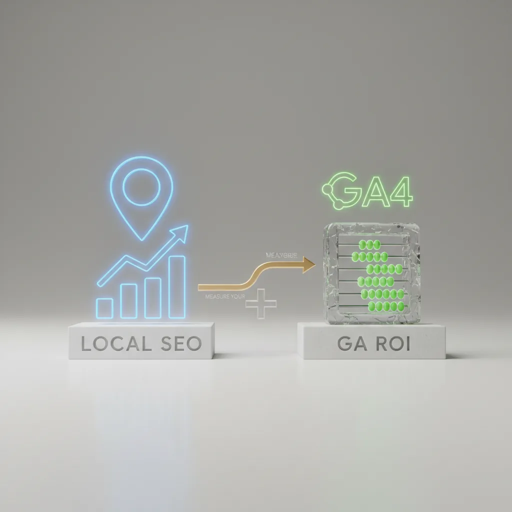 Portada del artículo: Mide el ROI de tu SEO Local con GA4