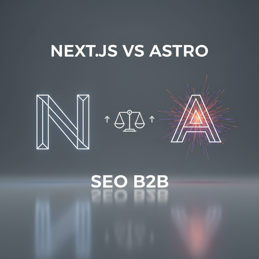 Next.js vs Astro para SEO B2B