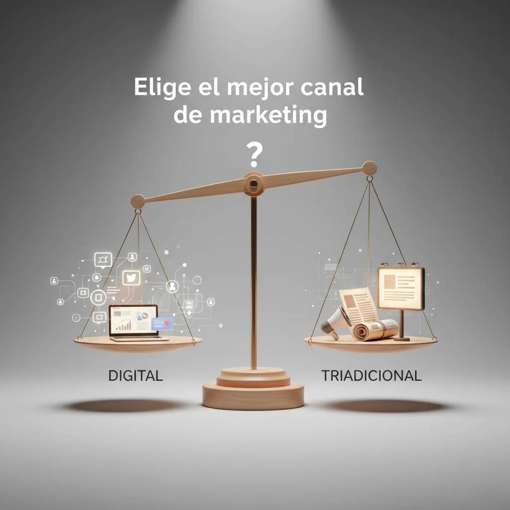 Portada del artículo: Elige el mejor canal de marketing