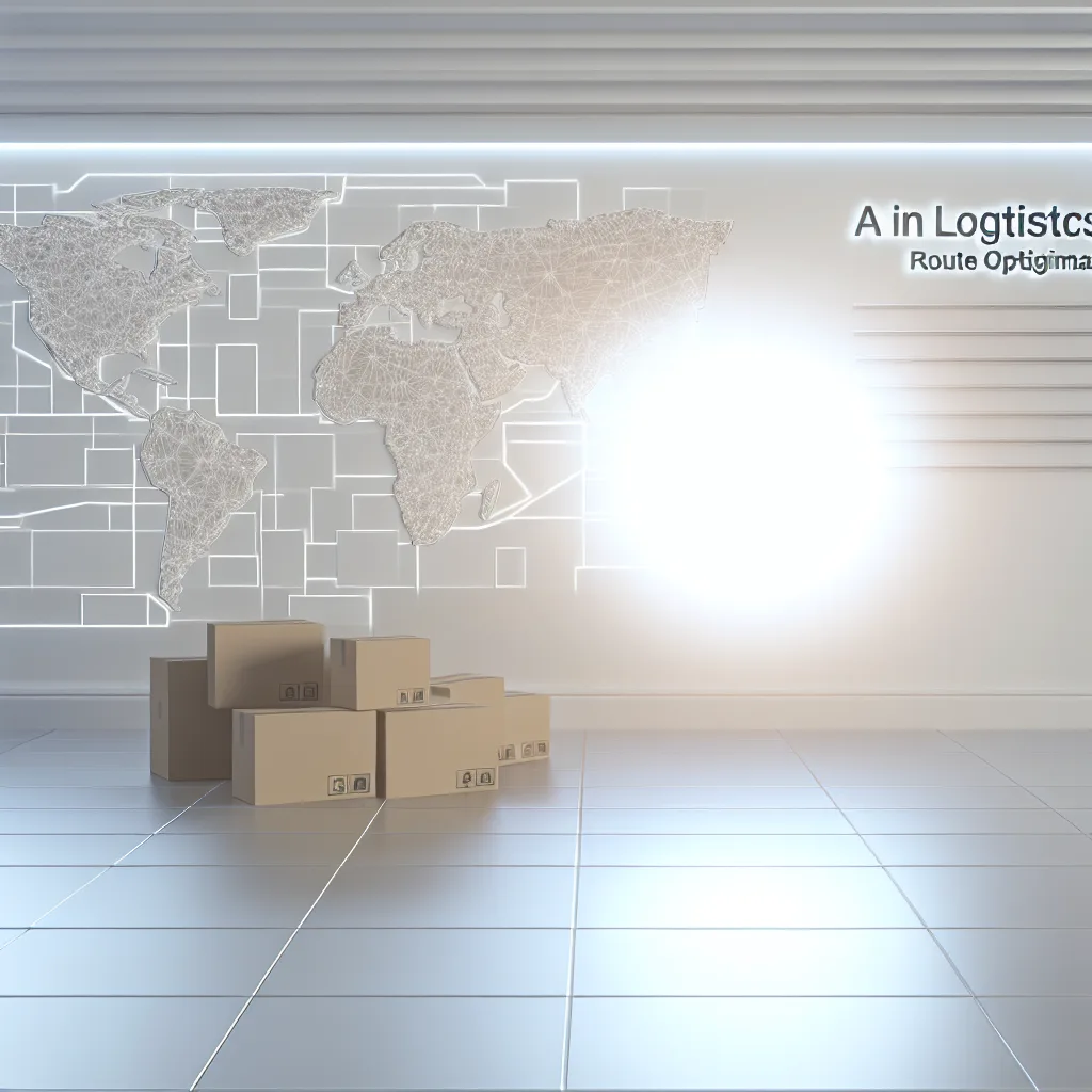 Portada del artículo: Logística con IA: Optimiza Rutas