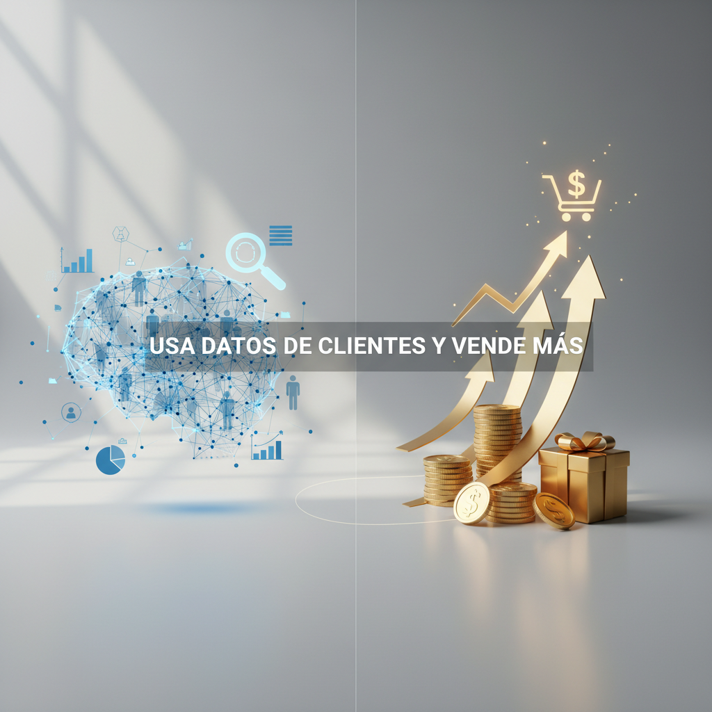 Usa datos de clientes y vende más