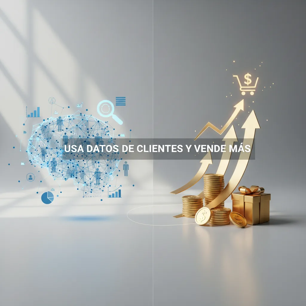 Portada del artículo: Usa datos de clientes y vende más