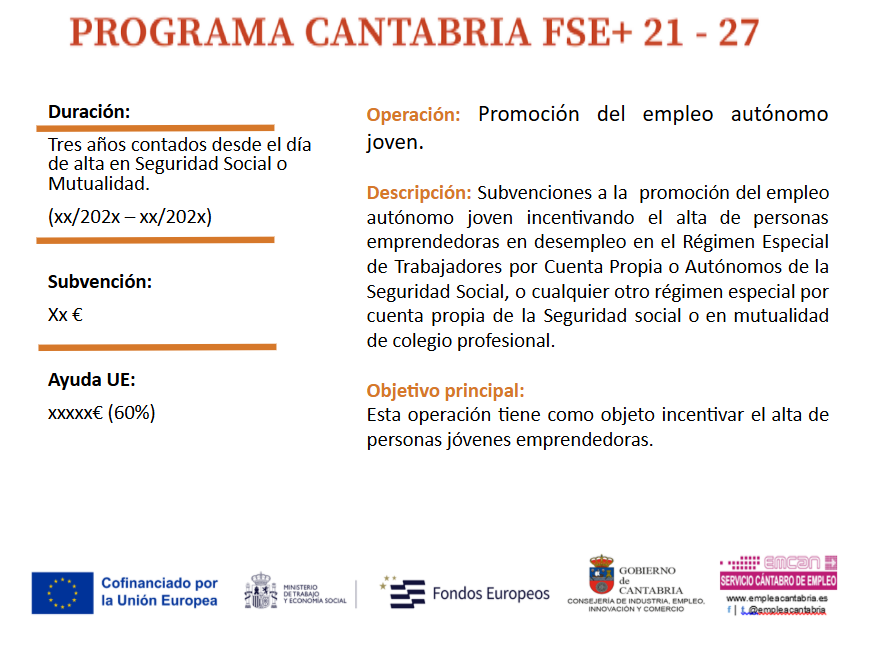 Subvencion Autónomos