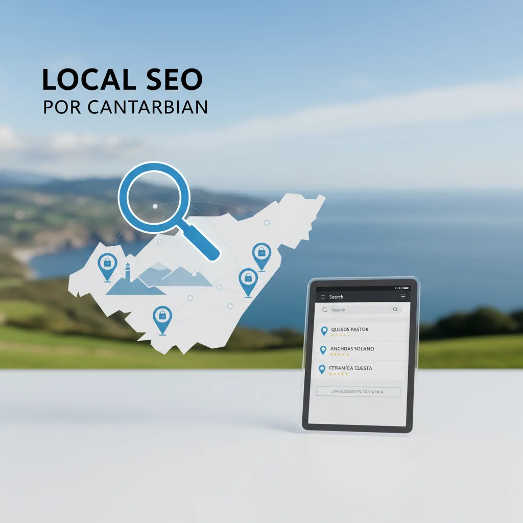 Portada del artículo: SEO Local para Tiendas Cántabras