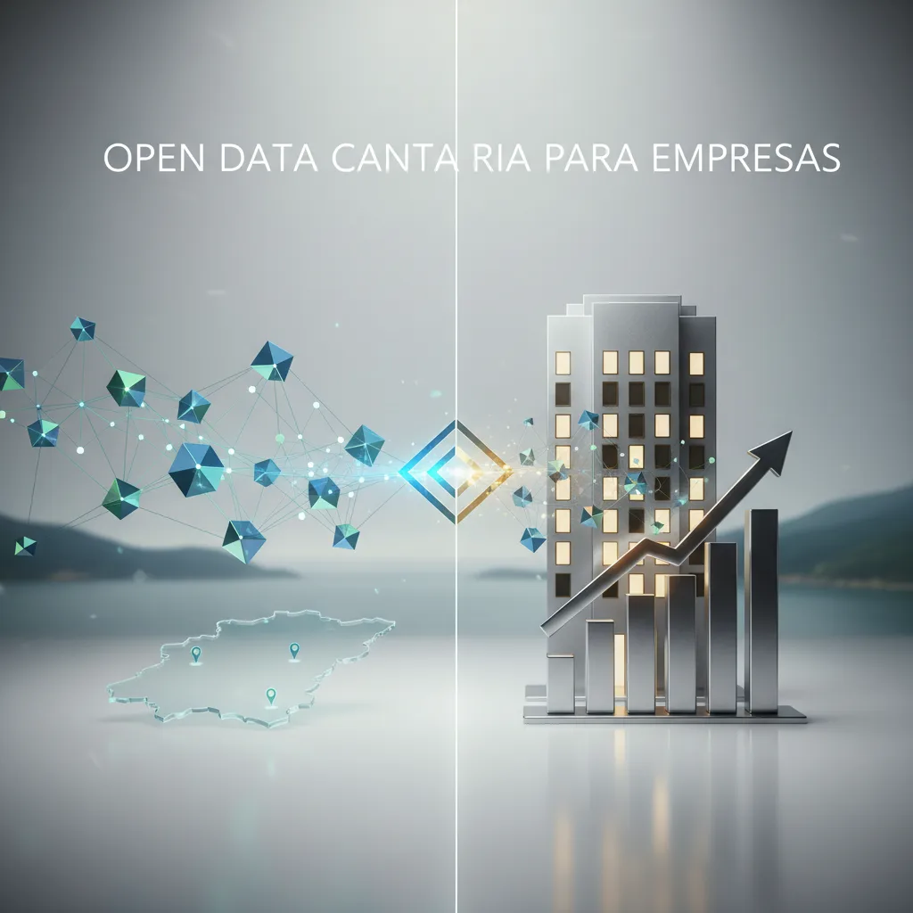 Portada del artículo: Open Data Cantabria para Empresas Portada del artículo: Open Data Cantabria para Empresas