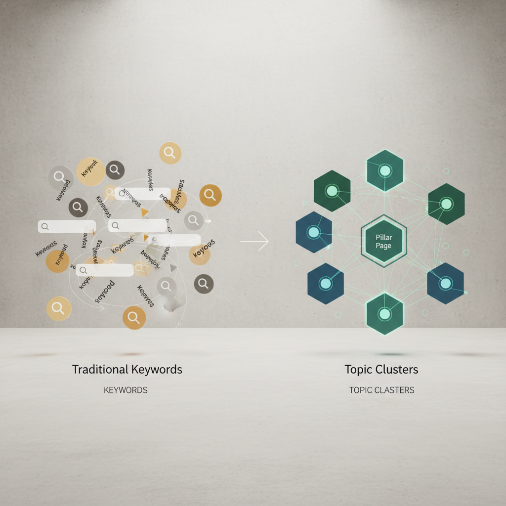 Crea Topic Clusters para tu SEO