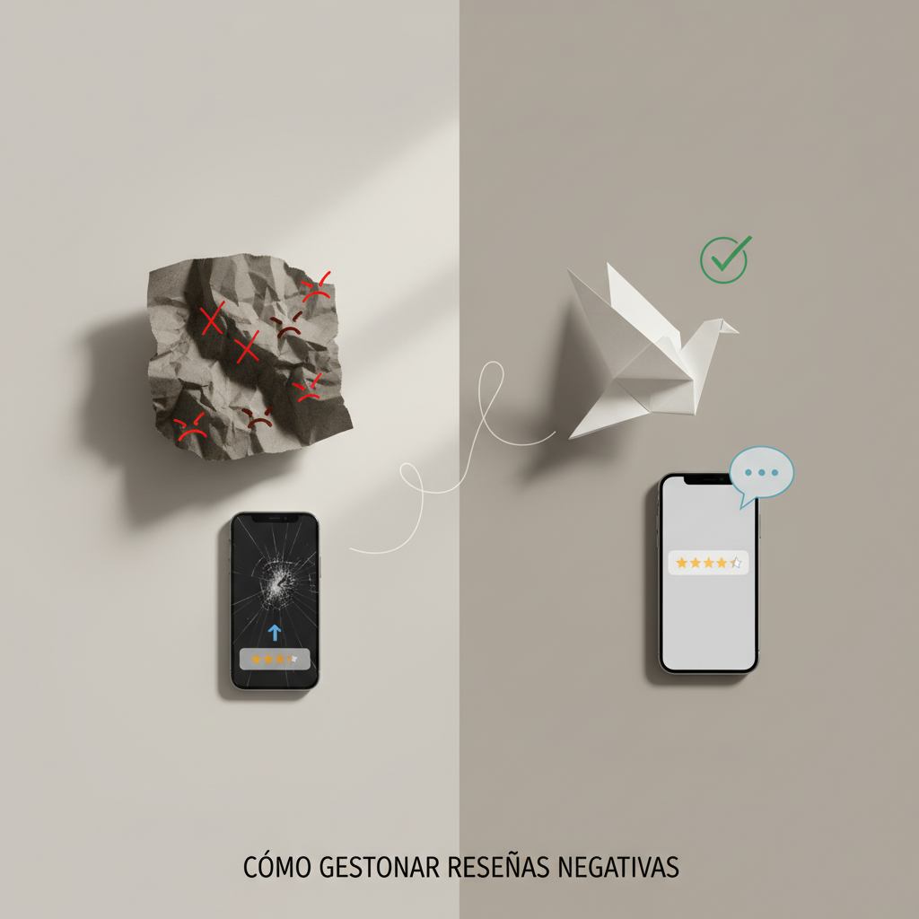 Cómo gestionar reseñas negativas