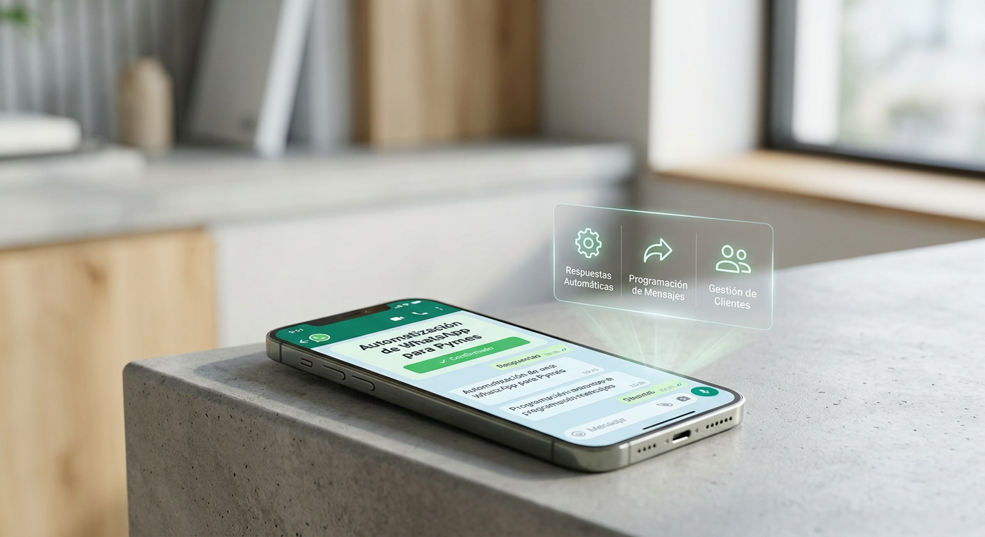 Automatiza WhatsApp para tu Pyme