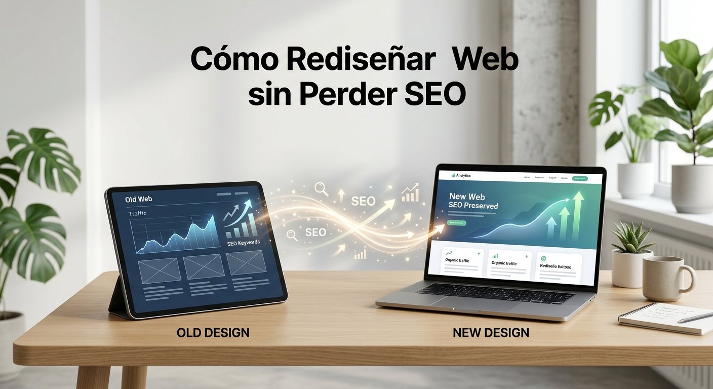 Cómo Rediseñar Web sin Perder SEO
