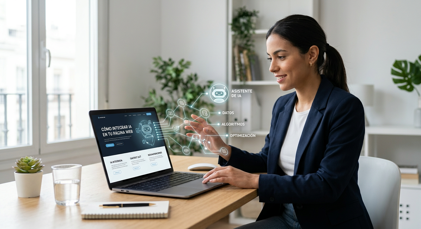 Cómo integrar IA en tu página web