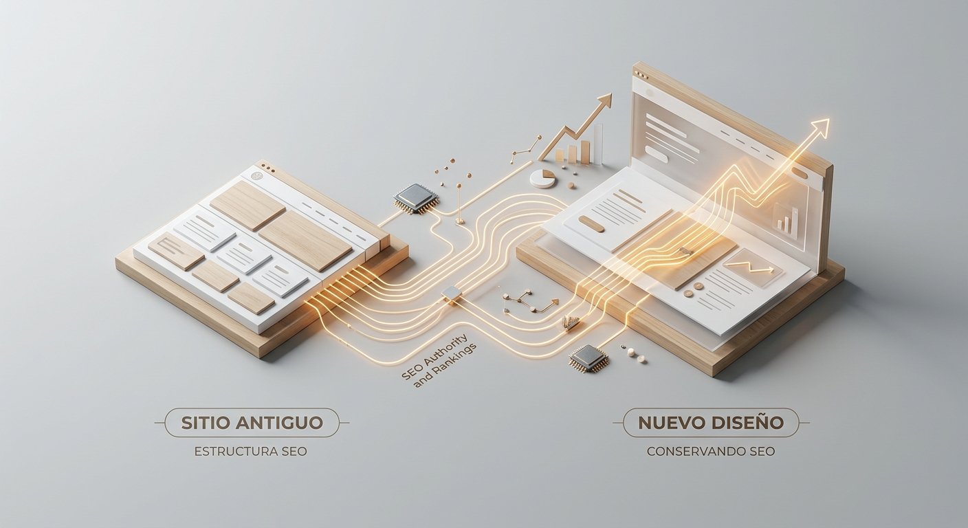 Cómo rediseñar web sin perder SEO