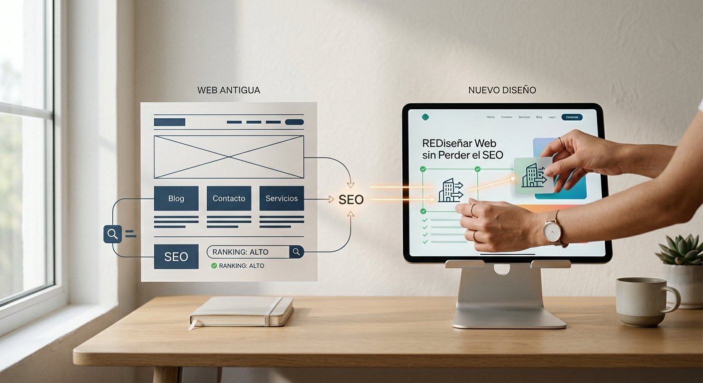 Rediseñar Web sin Perder el SEO
