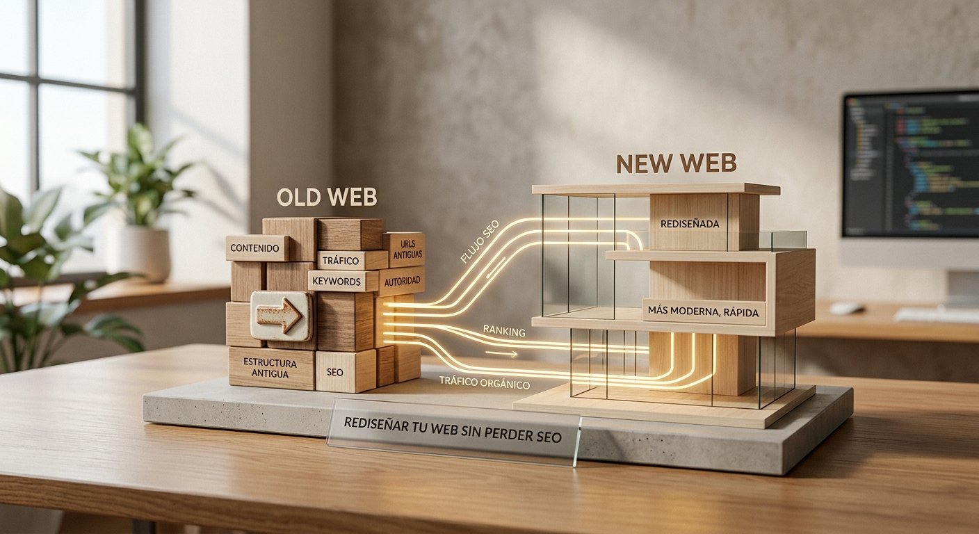 Rediseñar tu Web sin Perder SEO