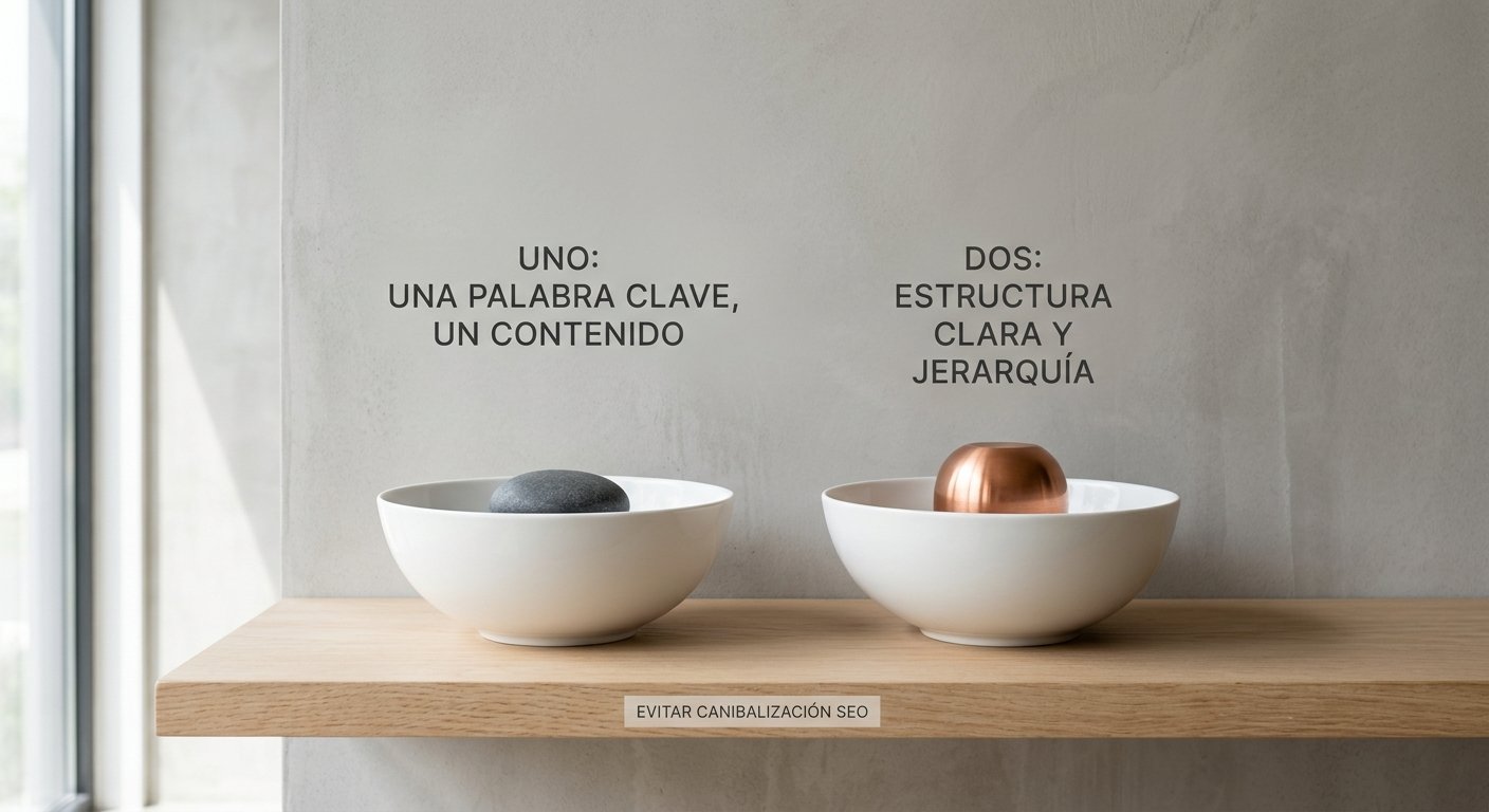 Cómo evitar canibalización SEO