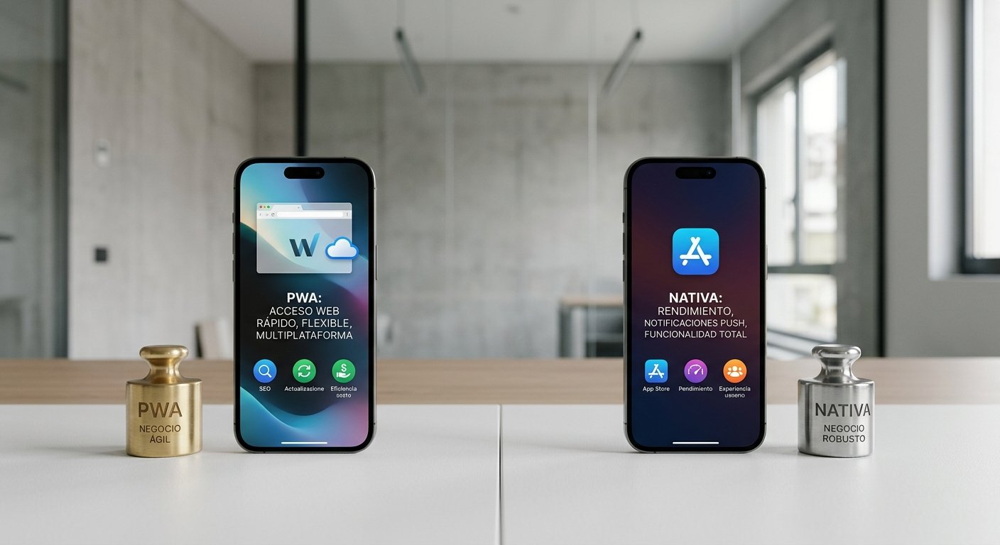 PWA vs App Nativa para Negocios