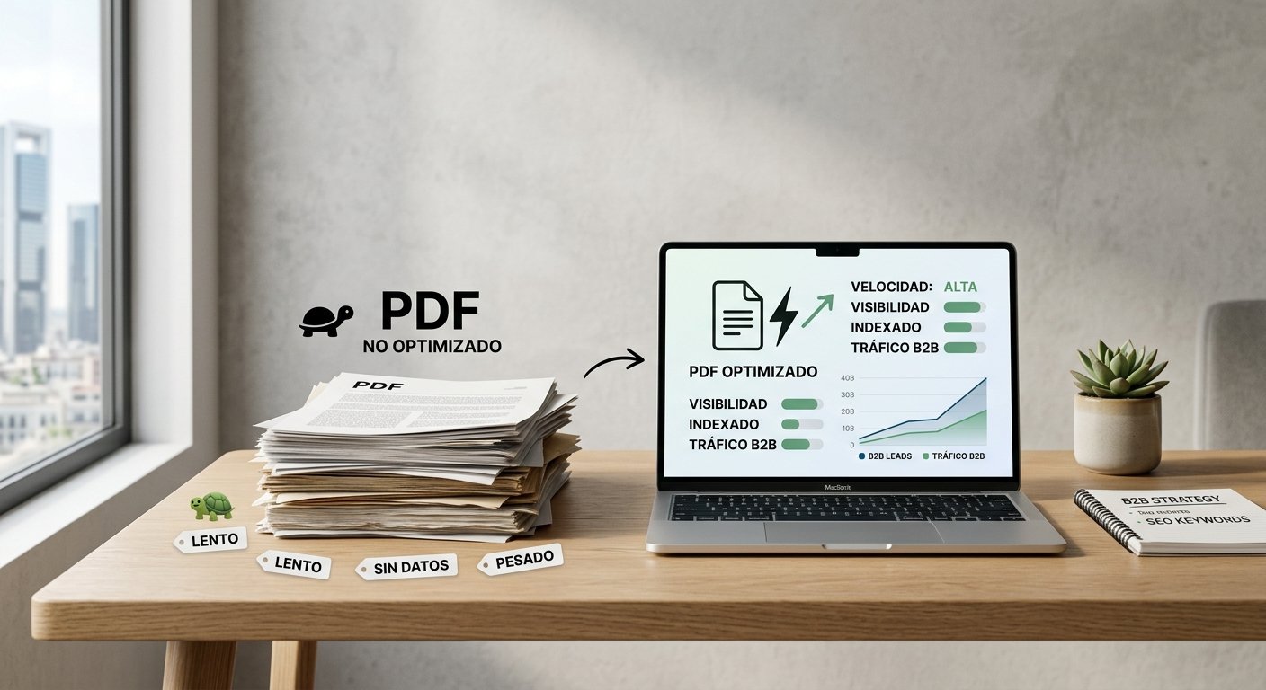 Cómo optimizar PDFs en SEO B2B