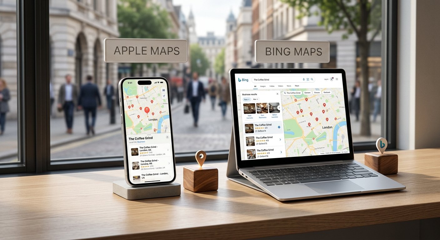 SEO Local en Apple Maps y Bing